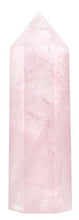 Load image into Gallery viewer, Luckeeper Healing Crystal Wands | 2" Rose Quartz Crystal Points| 6 Faceted Reiki Chakra Meditation Therapy