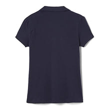 Load image into Gallery viewer, French Toast Girls' Toddler Short Sleeve Peter Pan Collar Polo Shirt, Navy, 2T