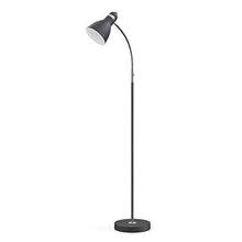 Load image into Gallery viewer, LEPOWER Metal Floor Lamp, Adjustable Goose Neck Standing Lamp with Heavy Metal Based, Torchiere Light for Living Room, Bedroom, Study Room and Office