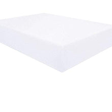 Load image into Gallery viewer, NTBAY Microfiber Queen Fitted Sheet, Wrinkle, Fade, Stain Resistant Deep Pocket Bed Sheet, White