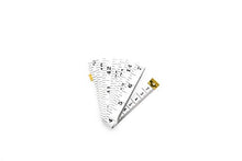 Load image into Gallery viewer, Soft Tape Measure Double Scale Body Sewing Flexible Ruler for Weight Loss Medical Body Measurement Sewing Tailor Craft Vinyl Ruler, Has Centimetre Scale on Reverse Side 60-inch(White)