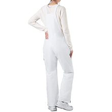 Load image into Gallery viewer, HISEA Women's Snow Bibs Insulated Bib Overalls Water Resistant Ski Bibs Windproof Ski Pants Breathable Snowsuit White