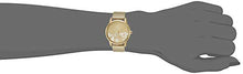 Load image into Gallery viewer, Nine West Women's Gold-Tone Mesh Bracelet Watch, NW/2428FLGP