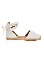 Load image into Gallery viewer, Comfortview Women's Wide Width The Shayla Flat Espadrille Shoes - 10 W, Chambray Blue