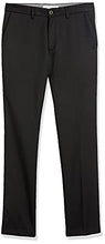 Load image into Gallery viewer, Amazon Essentials Men's Slim-Fit Flat-Front Dress Pant, Black, 34W x 32L