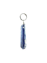 Load image into Gallery viewer, Ariana Ost Blue Kyanite Crystal Wellness Keychain - Perfect New Year Gift!