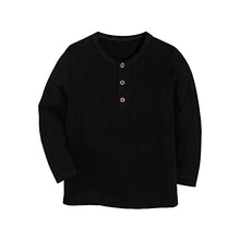 Load image into Gallery viewer, Boyoo Toddler Boys 3 Pack Long Sleeve Henley Shirt Cotton Graphic Tee Shirt for 2-7Years