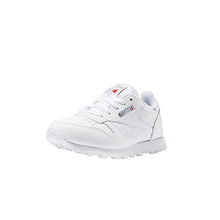 Load image into Gallery viewer, Reebok unisex child Classic Leather Sneaker, White-2, 3.5 Big Kid US
