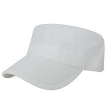 Load image into Gallery viewer, Armycrew Poplin Painter's Low Crown Unstructured Adjustable Cap - White