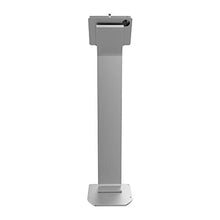 Load image into Gallery viewer, Locking Floor Stand - CTA Premium Locking Floor Stand Kiosk with Heavy-Duty Locking Enclosure and Frame for iPad 7th/ 8th/ 9th Gen 10.2", iPad Pro 11", Surface Go, Galaxy Tab S5E, & More (PAD-PARAFS)