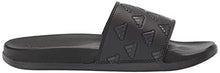 Load image into Gallery viewer, adidas Unisex Adilette Comfort Slide Sandal, Core Black/Carbon/Core Black, 7 US Men