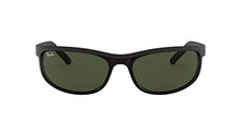 Load image into Gallery viewer, Ray-Ban Men's RB2027 Predator 2 Sunglasses, Black/Matte Black/Green, 62 mm