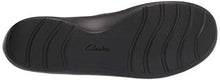 Load image into Gallery viewer, Clarks Women's Cora Daisy Loafer, Black Tumbled Leather, 9