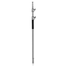 Load image into Gallery viewer, Neewer Pro 100% Stainless Steel Heavy Duty C Stand with Boom Arm - Max Height 11ft/331cm Photography Light Stand with 4ft/120cm Holding Arm, 2 Grip Head for Studio Monolight, Softbox, Reflector