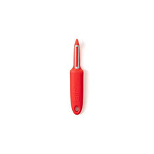 Load image into Gallery viewer, GIR: Get It Right Premium Swivel Peeler - I-Shape Serrated Peeler for Potatoes, Vegetables, Fruits, and More - Red