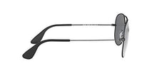 Load image into Gallery viewer, Ray-Ban Unisex-Adult RB3558 Sunglasses, Matte Black Antique/Grey Mirror, 58 mm