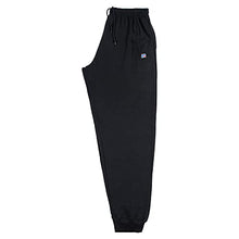 Load image into Gallery viewer, Russell Athletic Sweatpants for Men Big and Tall Fleece Joggers for Men Black