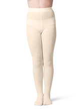 Load image into Gallery viewer, Silky Toes Girls' Microfiber Opaque Footed Tights- 2 Per Pack (Size: 10-12, Ivory (2 Pairs))
