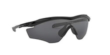 Load image into Gallery viewer, Oakley Men's OO9343 M2 Frame XL Shield Sunglasses, Polished Black/Grey, 45 mm