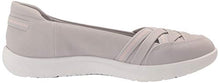 Load image into Gallery viewer, Clarks womens Adella Poppy Sneaker, Light Grey Textile, 8 US