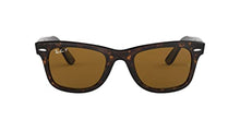 Load image into Gallery viewer, Ray-Ban unisex adult Rb2140 Original Wayfarer Polarized Sunglasses, Tortoise/Brown Polarized, 50 mm US