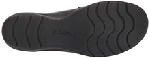 Load image into Gallery viewer, Clarks Women's Cheyn Onyx Loafer Flat, Black Tumbled Leather, 6