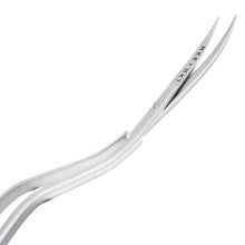 Load image into Gallery viewer, MAKER AND MARKET Applique Long Thin Needlepoint Blade 6.1 Inch - Double Bent Curved Offset Handle Scissors with Sheath Sleeve for Embroidery, Fabric, Thread, Knitting, Sewing, Arts & Craft (Satin)