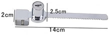 Load image into Gallery viewer, Showcase Window Key Lock, Cabinet & Furniture Locks,Showcase Lock Ratchet Lock , Sliding Glass Door Lock,Display Case Lock, Keyed Alike Showcase Display - 2 Pack