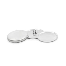 Load image into Gallery viewer, Dritz 1-1∕8" Craft Cover Buttons & Tools, 1-1/8", 48ct, Gray/Silver 48