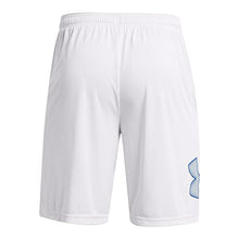 Load image into Gallery viewer, Under Armour mens Tech Graphic Shorts , Halo Gray (017)/Quirky Lime , XX-Large