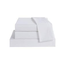 Load image into Gallery viewer, Bed Sheet Set Queen Size Sheets 4 Pieces, 600 Thread Count 100% Supima Cotton Sheets, Soft & Silk Sateen Weave, Fits Mattress Up to 18" ,Deep Pocket, Breathable & Fade Resistant