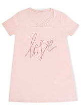 Load image into Gallery viewer, Smart & Sexy Women's V-Neck Oversized Sleep Shirt, Blushing Rose (Love), S
