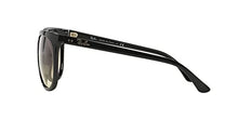 Load image into Gallery viewer, Ray-Ban Women's RB4126 Cats 1000 Eye Sunglasses, Black/Grey Gradient, 57 mm