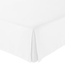 Load image into Gallery viewer, AmazonBasics Pleated Bed Skirt - Queen, Bright White & Lightweight Super Soft Easy Care Microfiber Sheet Set with 16" Deep Pockets - Queen, Bright White