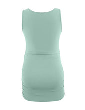 Load image into Gallery viewer, Maternity Shirts Tank Tops Maternity Clothes (Sage,S)