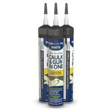 Load image into Gallery viewer, Bathworks Pro Caulk and Gun In One, Adjustable Easy-flow Trigger, 100% White Silicone (3)