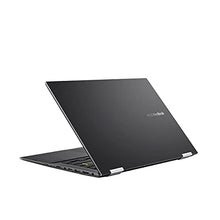 Load image into Gallery viewer, ASUS VivoBook Flip 14 Thin and Light 2-in-1 Laptop, 14” FHD Touch, 11th Gen Intel Core i3-1115G4, 4GB RAM, 128GB SSD, Thunderbolt 4, Fingerprint, Windows 10 Home in S Mode, Indie Black, TP470EA-AS34T