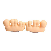Load image into Gallery viewer, ☀ Dergo ☀Toothbrush holder ,Funny Cute Toe Foot Shaped Pen Pencil Toothbrush Holder Stand Mount Seat Rack