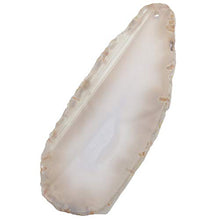 Load image into Gallery viewer, mookaitedecor Polished Agate Slices Geode Top Drilled Pendant Slice for Jewelry Making Pack of 12