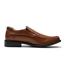 Load image into Gallery viewer, Bruno Marc Men's Goldman-02 Brown Slip on Leather Lined Square Toe Dress Loafers Shoes for Casual Weekend Formal Work - 9.5 M US