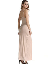 Load image into Gallery viewer, VETIOR Women Slip Dress Womens Nightgown Adjustable Spaghetti Straps Medium Nude