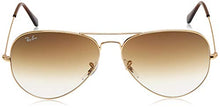 Load image into Gallery viewer, Ray-Ban Aviator Classic, Gold/ Crystal Brown Gradient, 58 mm
