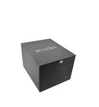 Load image into Gallery viewer, Bulova Men's Classic Automatic Stainless Steel with Black Stainless Steel Strap, Silver-Tone (Model: 98A187)