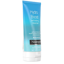 Load image into Gallery viewer, Neutrogena Hydro Boost Gentle Exfoliating Facial Cleanser with Hyaluronic Acid, Non-Comedogenic Oil-, Soap- & Paraben-Free Daily Face Wash, 5 oz (Pack of 3)