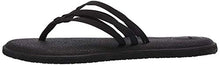 Load image into Gallery viewer, Sanuk Women's Yoga Salty Flip-Flop, black, 09 M US