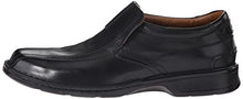Load image into Gallery viewer, Clarks Men's Escalade Step Slip-on Loafer- Black Leather 9.5 D(M) US
