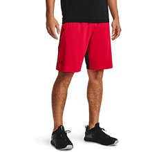 Load image into Gallery viewer, Under Armour Men's Raid 2.0 Workout Gym Shorts , Red (600)/Black , Medium