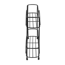 Load image into Gallery viewer, Spectrum Diversified Countertop Rack Cabinet Pantry Organization & Storage, 2-Tier Spice Organizer with Optional Wall Mount, Black