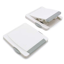 Load image into Gallery viewer, Child Proof Window Sliding Door Lock 2 Grey Packs (Suit for Working Space over 0.42in and under 1.18in) Security Your Baby Safe and Protect Kid outof Dangerous at Home (2, Grey)