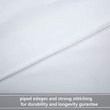 Load image into Gallery viewer, COTTONHOUSE Twin Size (64x88) Cooling Comforter Fluffy Reversible Quilted Duvet Insert Down Alternative Fill with Corner Tabs All Season - Machine Washable - White